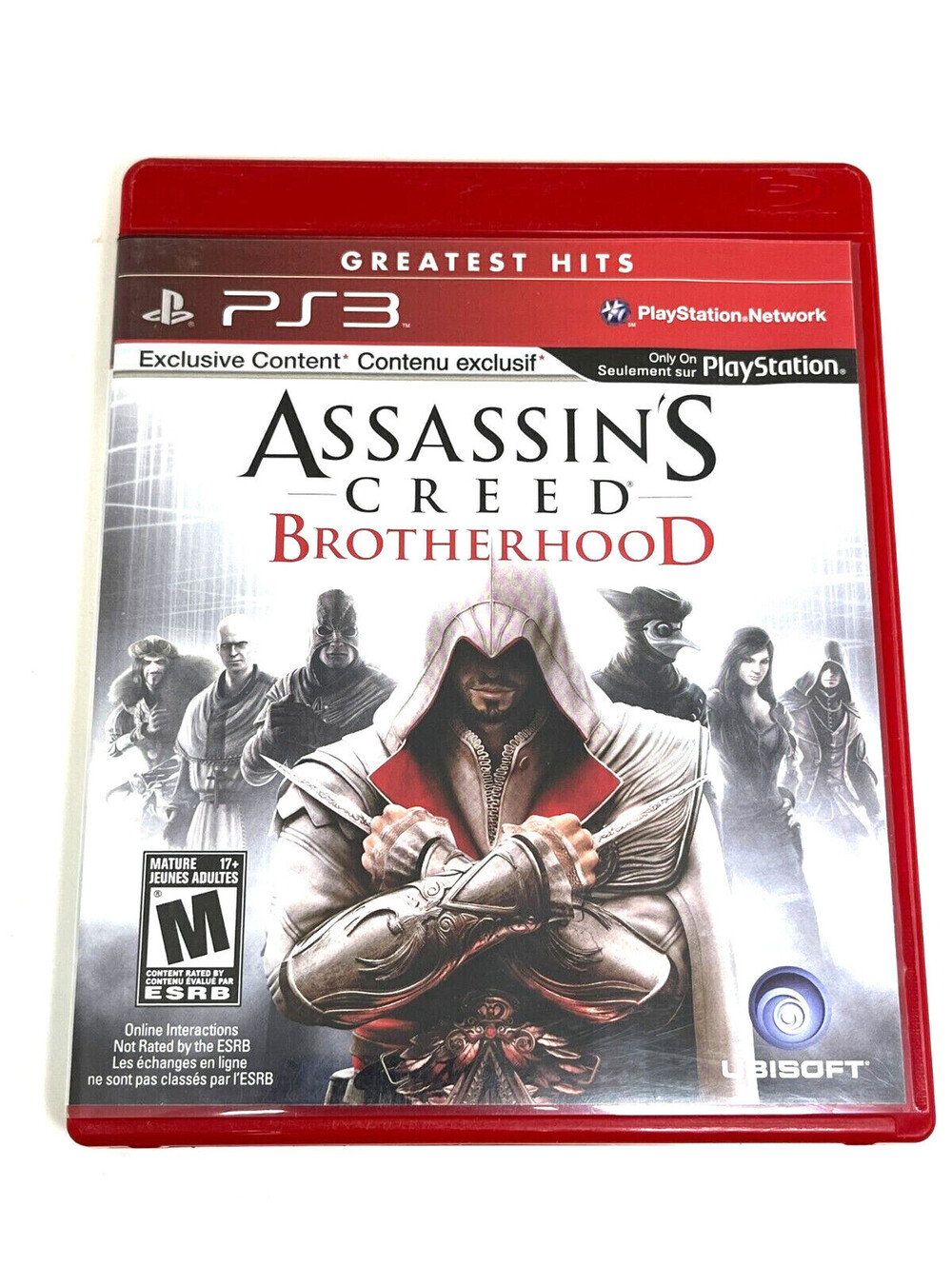 Assassin's Creed Brotherhood Greatest Hits Playstation 3 PS3 Original Inserts